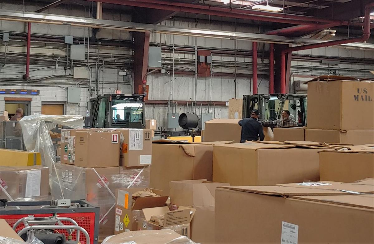 Navy/AMC Air Terminal Norfolk, taking transportation to new heights