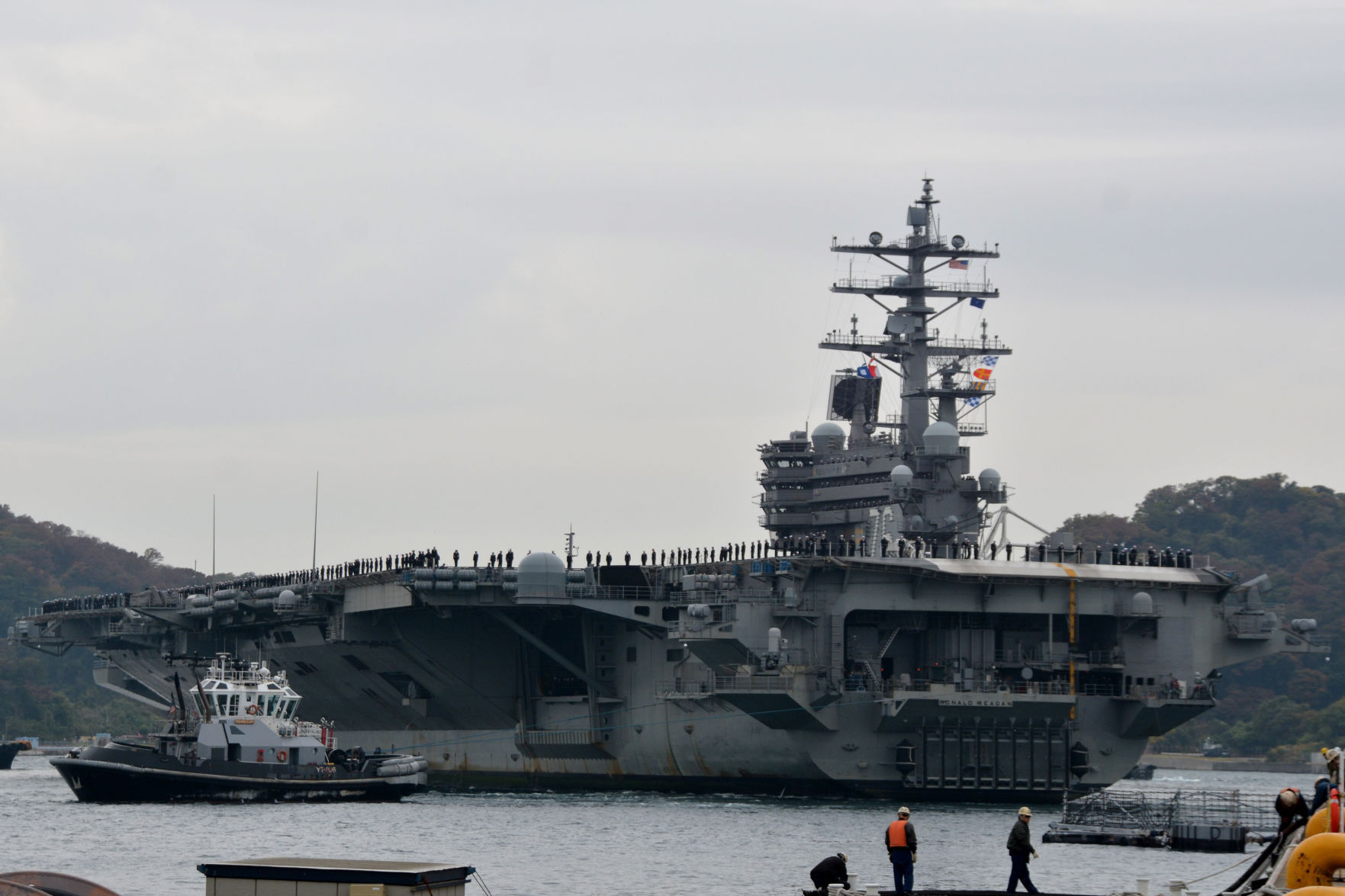 USS Ronald Reagan Departs For Sea Trials | Quarterdeck | Militarynews.com