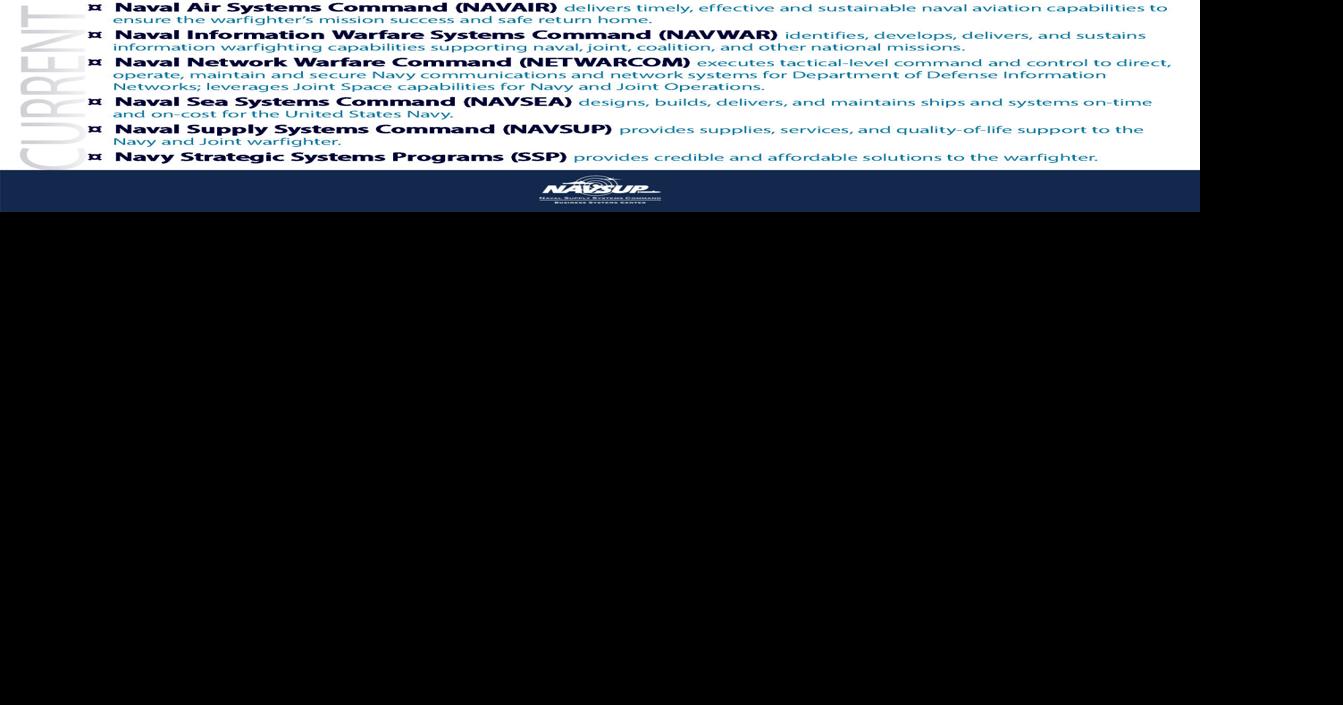 Navy Data Platform aligns, accelerates Supply-Chain Analytics | Norfolk ...