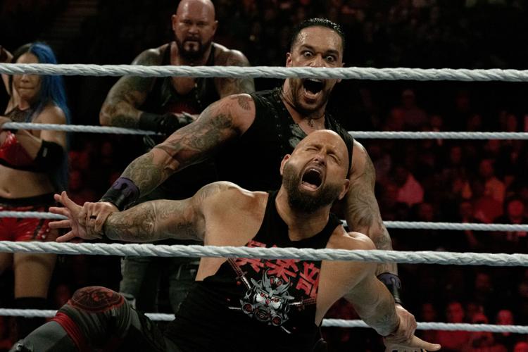 Scenes from WWE Monday Night Raw at Norfolk Scope on November 28, 2022