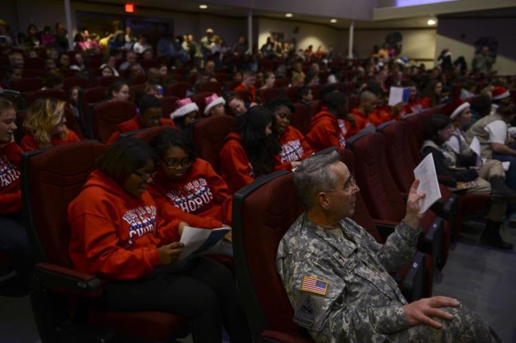 Fort Eustis Christmas celebration lights up the night Top Stories