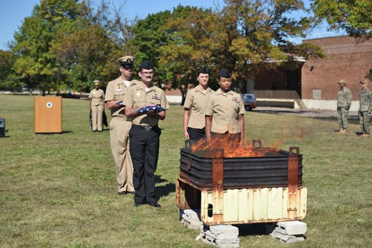 Honoring the stars and stripes NSA Philadelphia hosts dignified flag