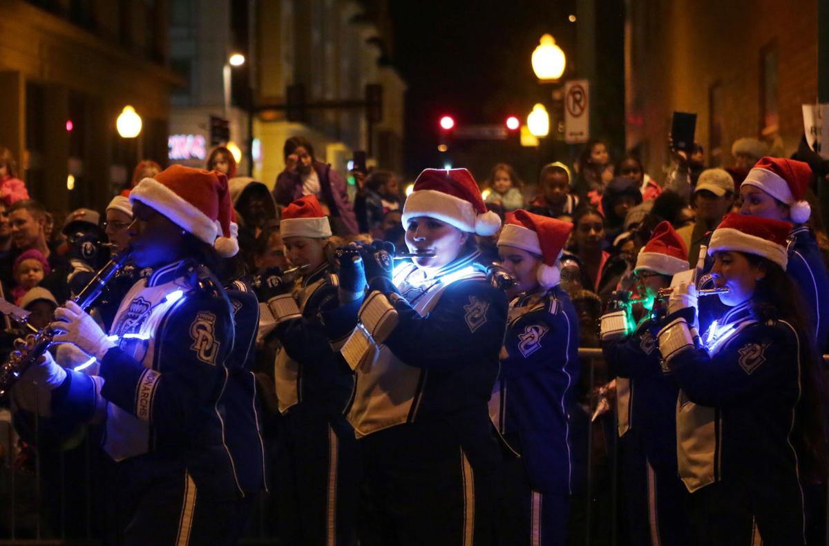 32nd Annual Grand Illumination Parade in downtown Norfolk