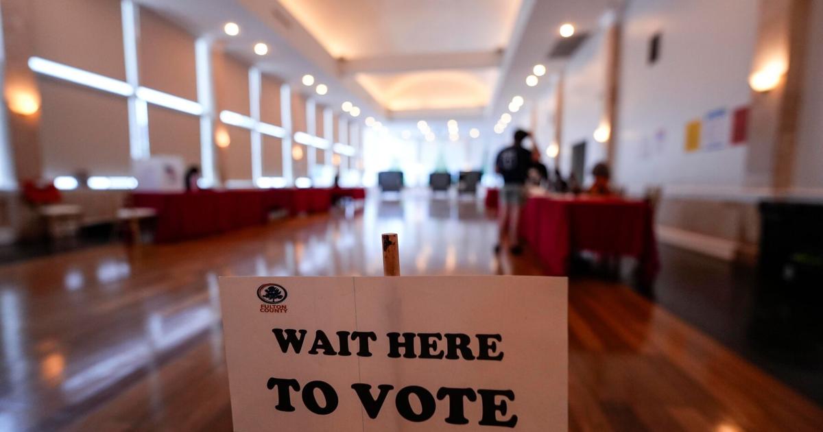 The Latest: Primary elections in Alabama, Oklahoma and Georgia further test Trumps influence