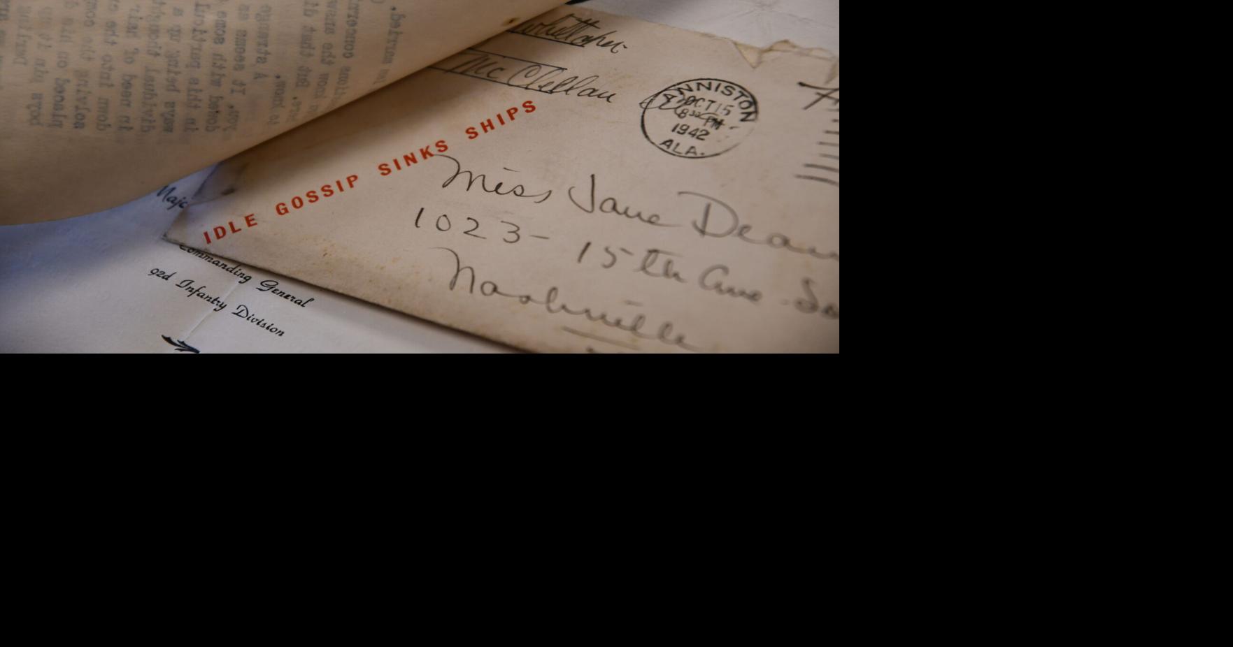 200 love letters found in a Nashville home tell the story of a couples courtship during WWII