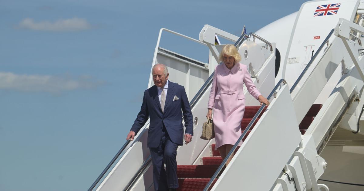 Raja Charles III tiba di Amerika Serikat dalam misi delik untuk memulihkan hubungan Inggris