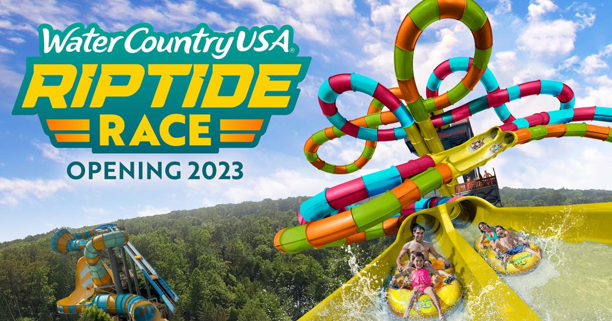All-new Riptide Race to open at Water Country USA in 2023 as Virginia’s ...