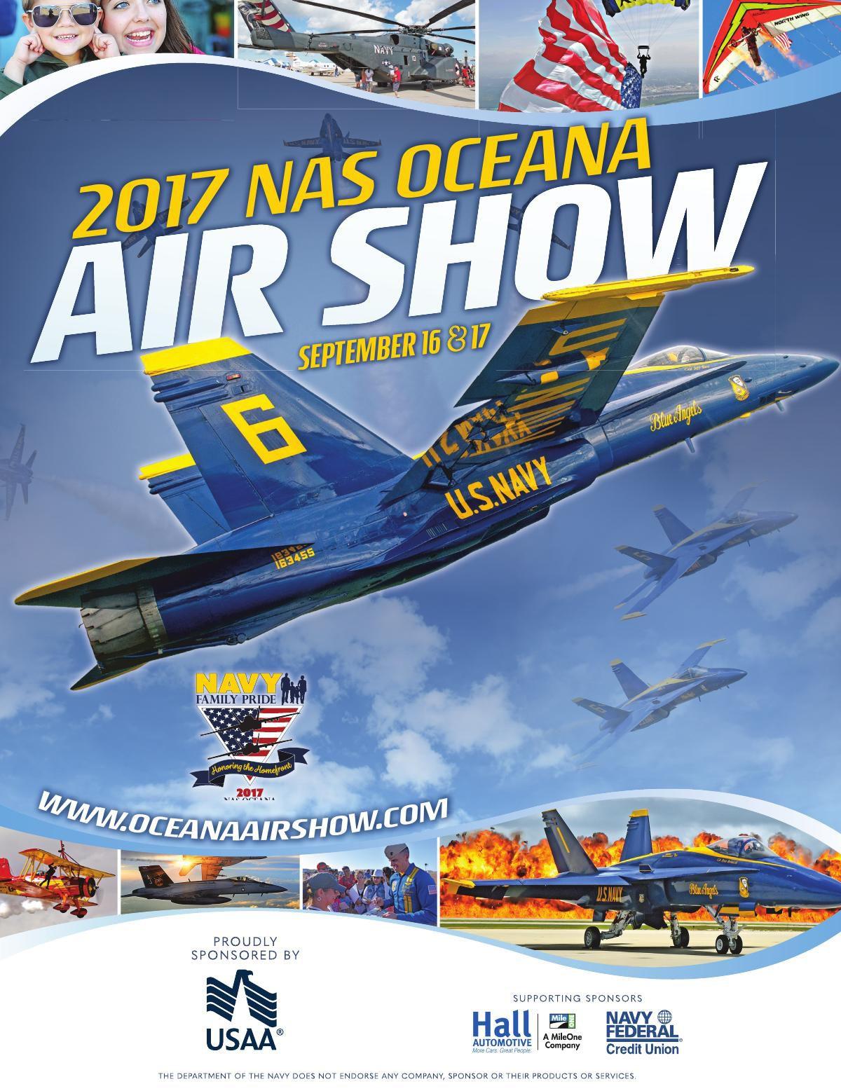 2017 NAS Oceana Air Show program Events