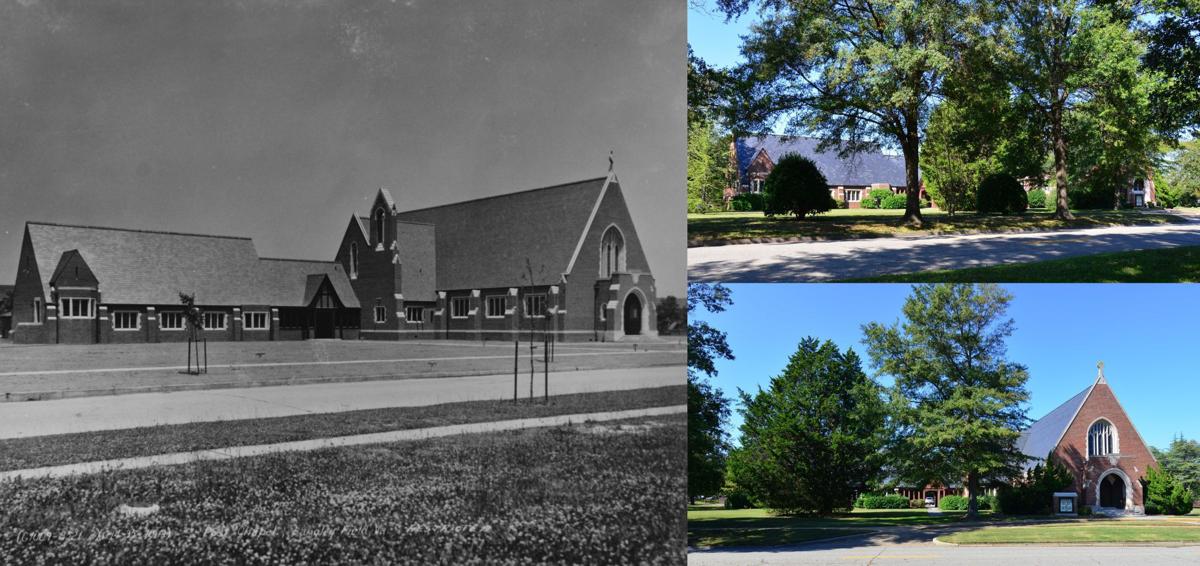 Langley chapel then, 82 years later Heritage Spotlight