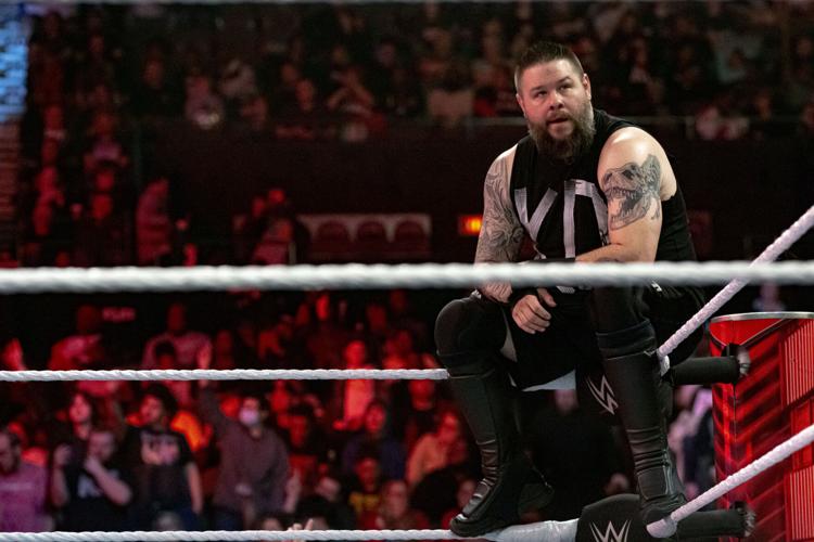 Scenes from WWE Monday Night Raw at Norfolk Scope on November 28, 2022