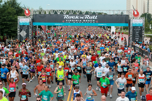 Rock N Roll Half Marathon Returns To The Beach On Liberty Rock N Roll Virginia Beach Half Marathon