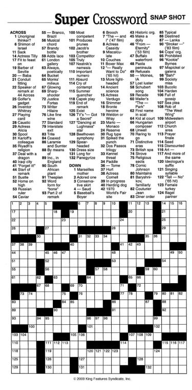 October 1st Crossword Puzzle | Crossword Sudoku | militarynews.com