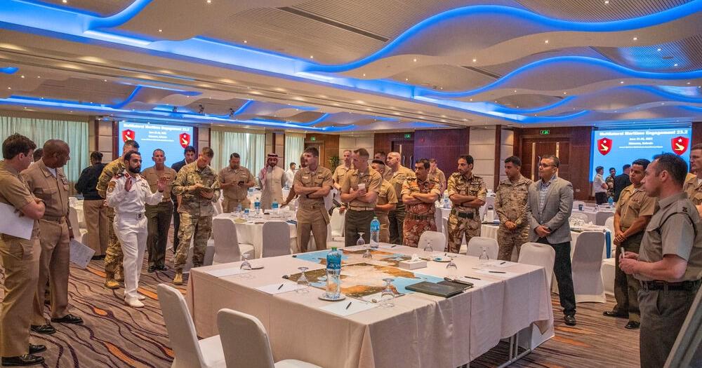 Task Force 51/5 hosts Multilateral Maritime Engagement 23.2 in Bahrain - Vimarsana News