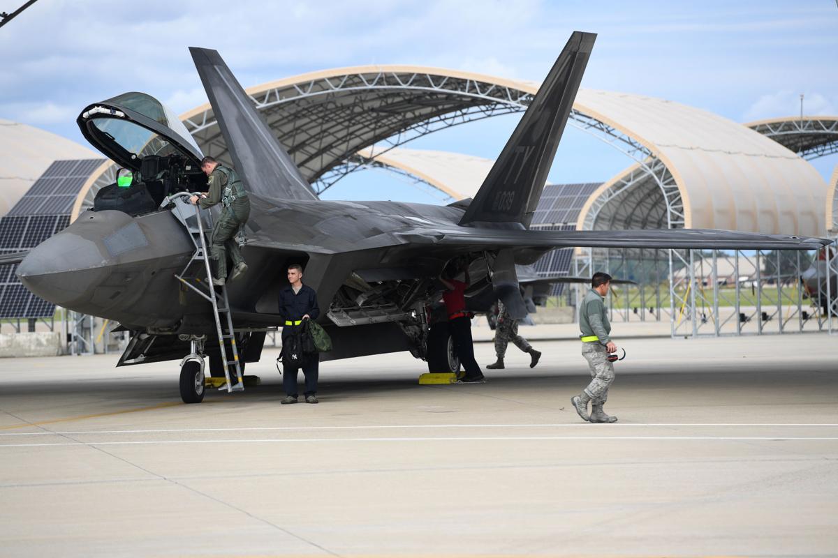 Langley AFB hosts Tyndall AFB F22s Air Force News