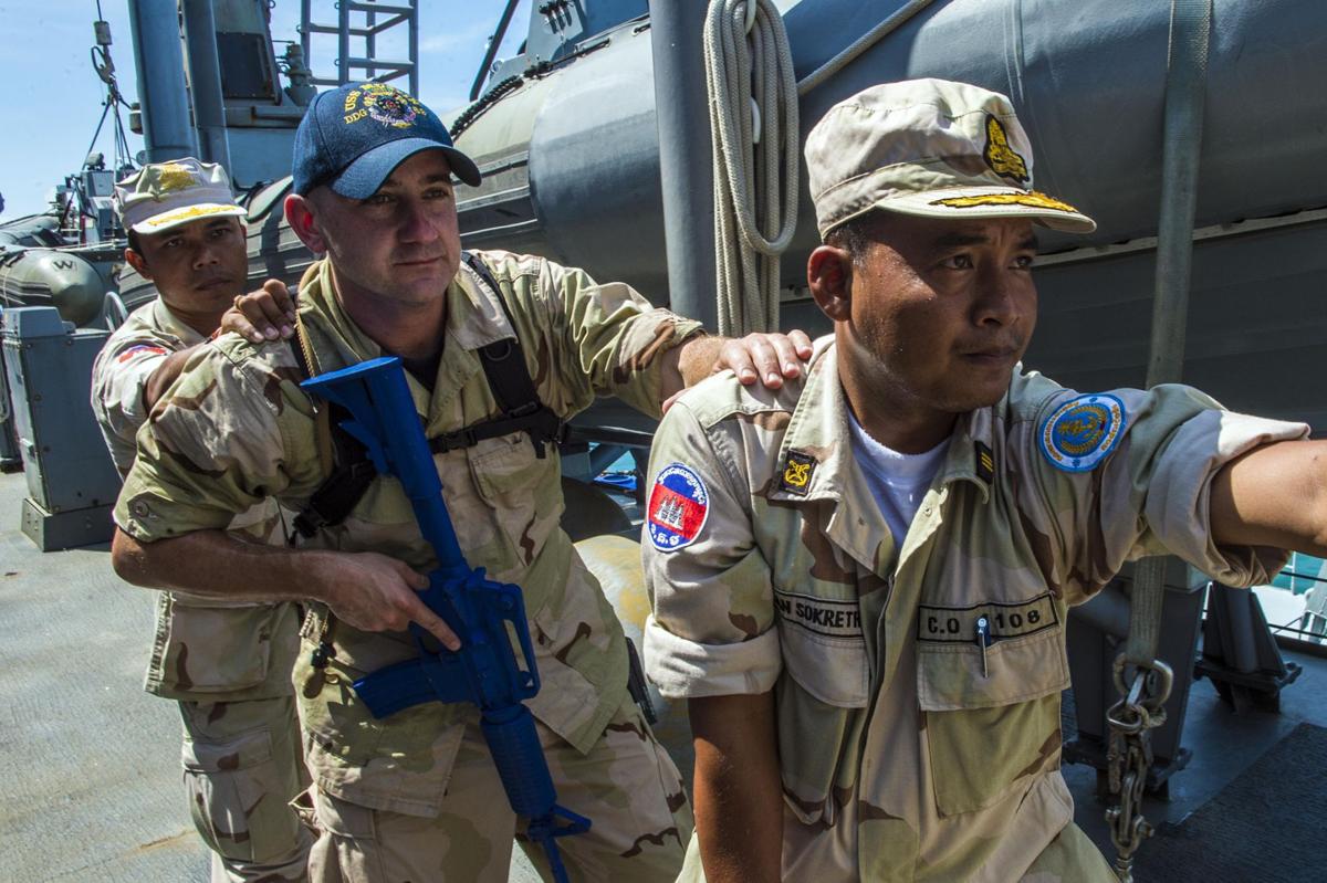 Mustin arrives in Cambodia to begin CARAT 14 | Quarterdeck ...