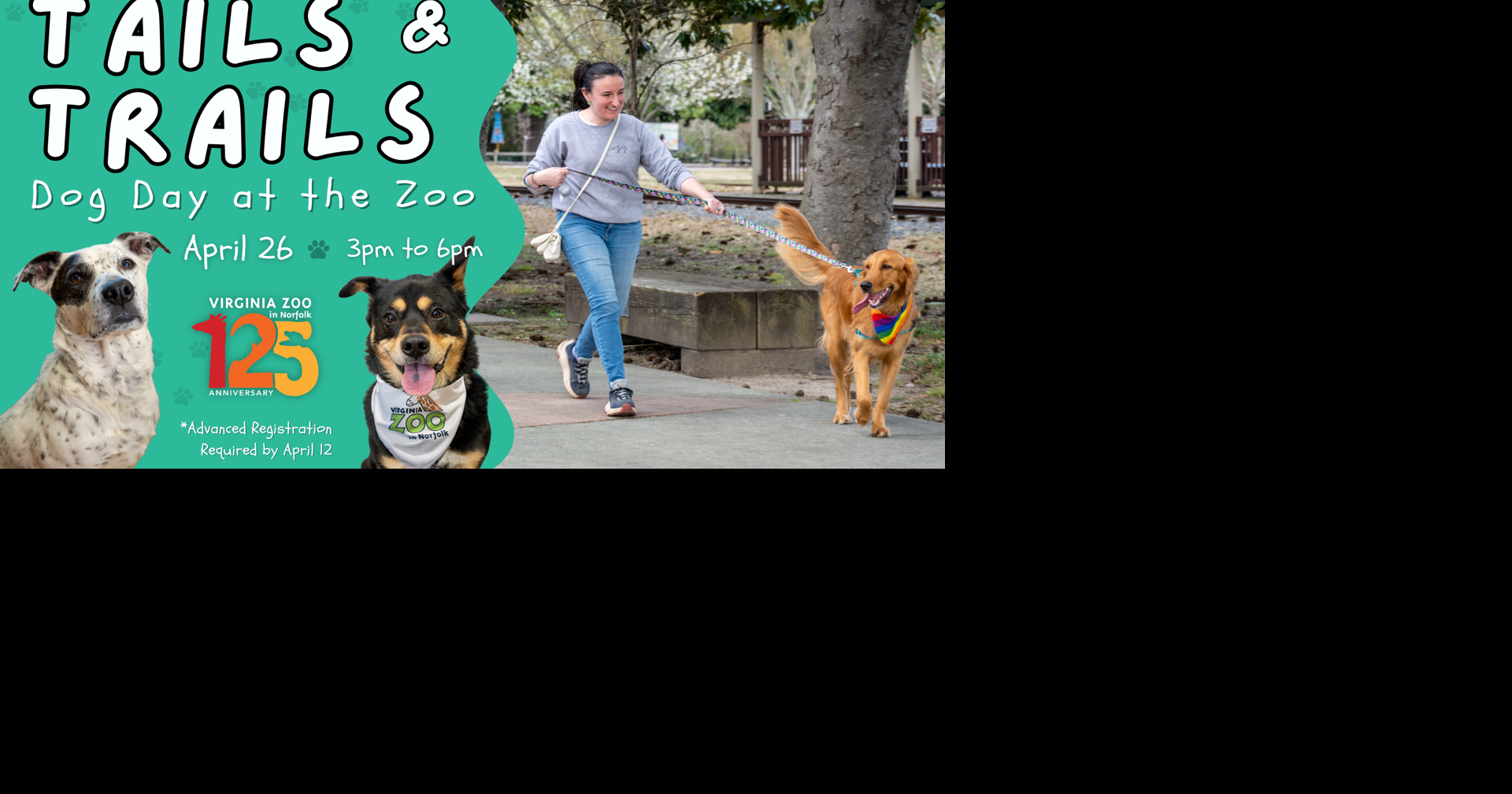 Virginia Zoo invites dogs on grounds for Tails & Trails: Dog Day at the Zoo