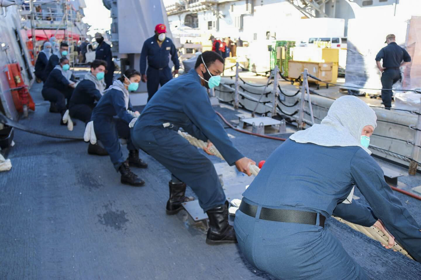 USS Oscar Austin Crucible tests Sailors' mettle, welcomes them to the team | News - Vimarsana News