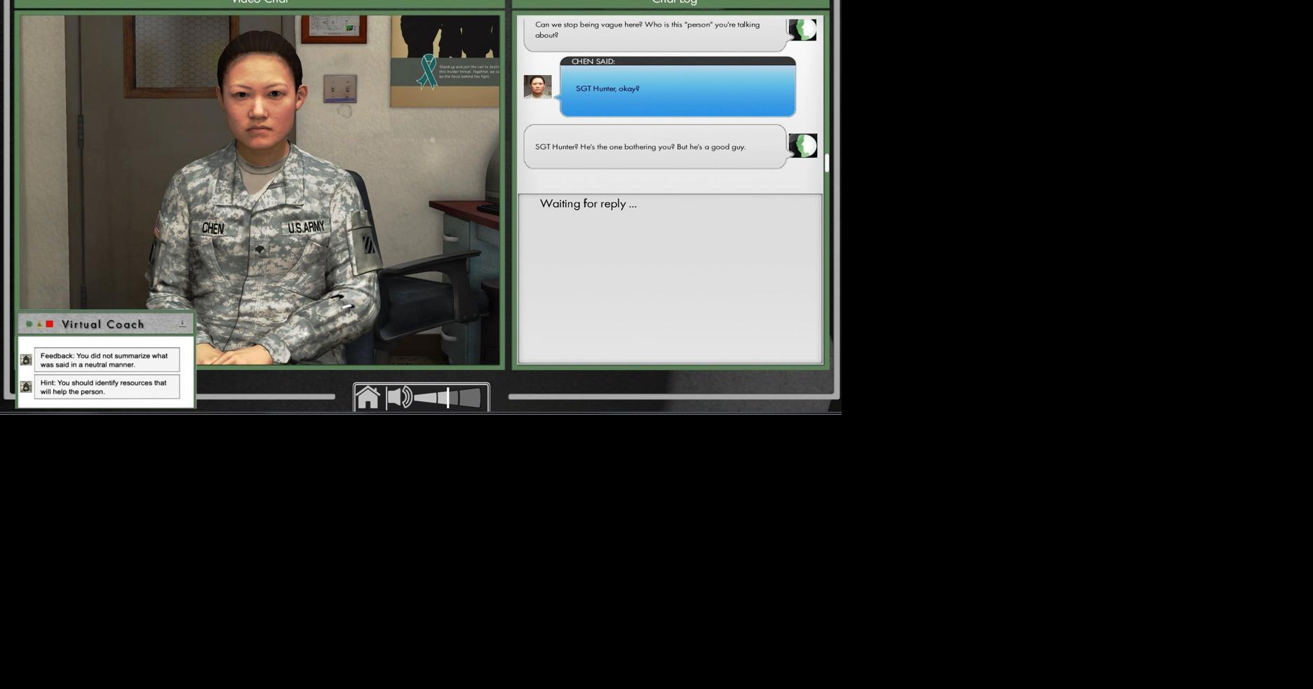 Avatar-based simulations to boost counseling skills | Army News ...