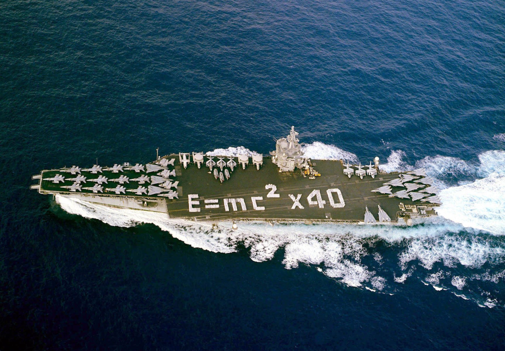 Navy’s First Nuclear-powered Aircraft Carrier USS Enterprise ...