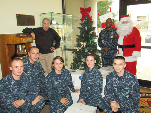 Christmas in clearance navy boot camp