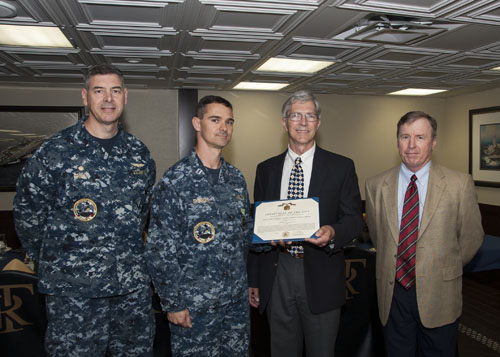 U.S. Naval Academy Alumni Honor roosevelt Sailor for Exceptional ...