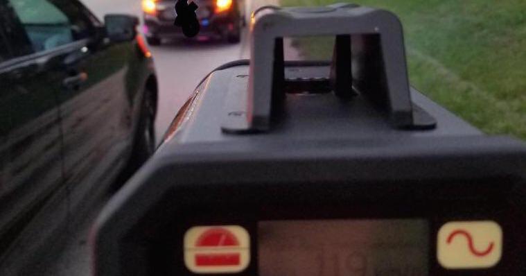 ‘Stupid drivers’: Police clock Honda Civic going double the speed limit ...