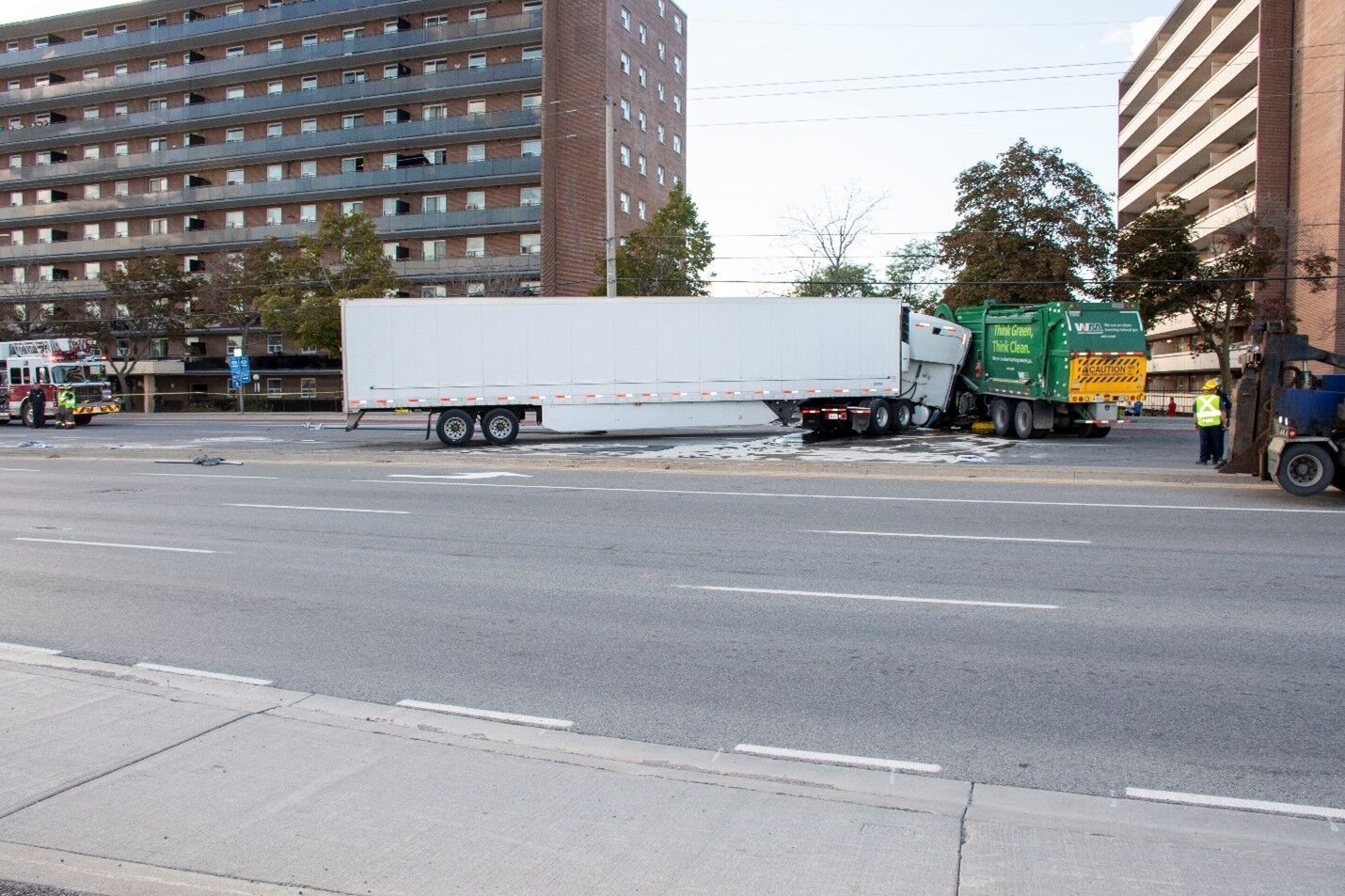 Transport driver charged in fatal crash with garbage truck