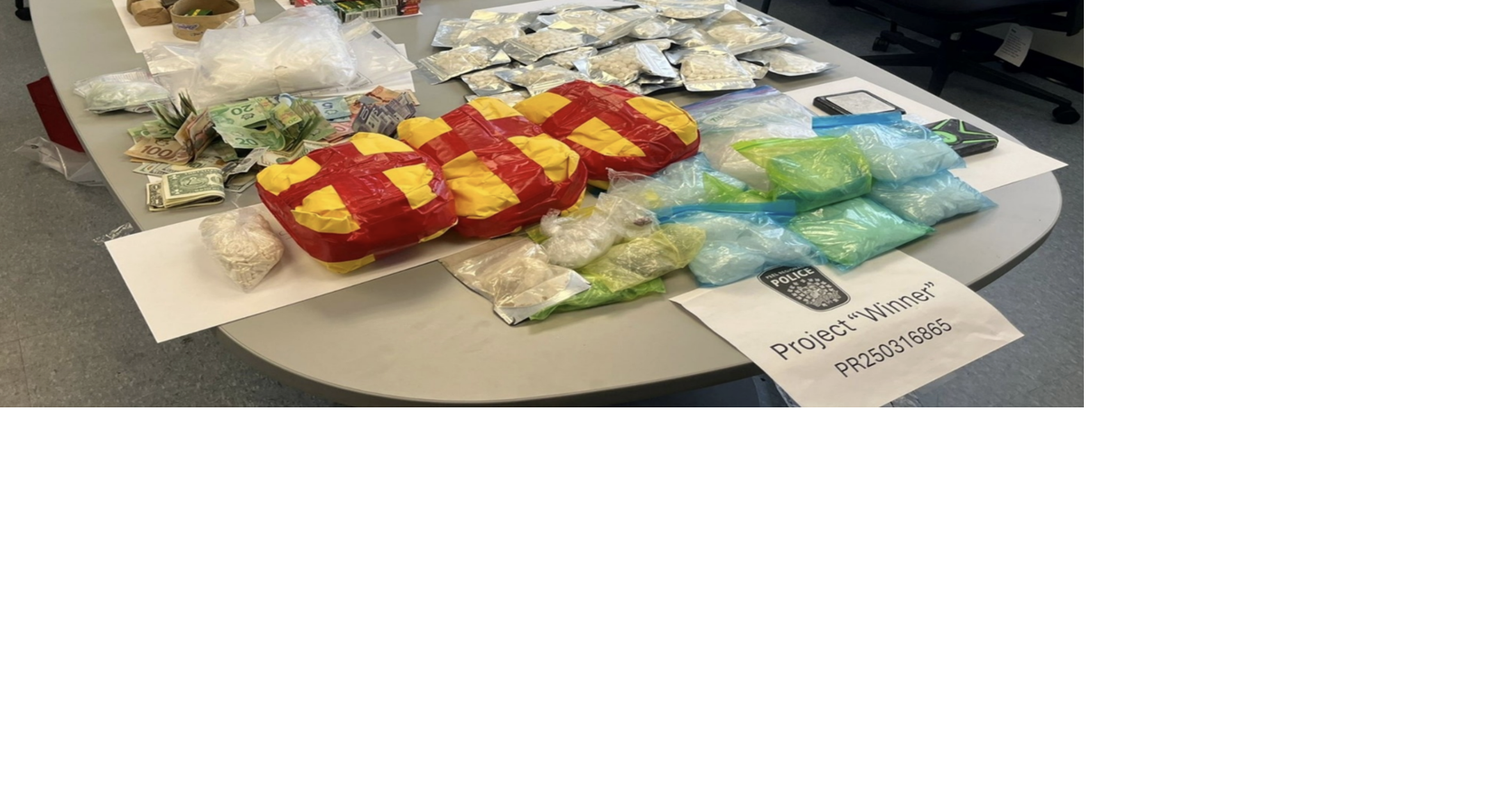 Toronto man charged after Peel cops seize $1M in drugs
