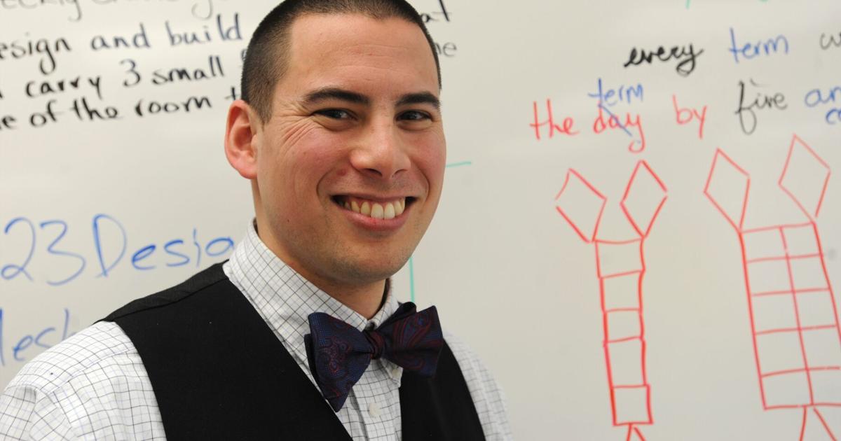 Rod Pierce Math 'Math war' more about words than numbers, says Peel teacher