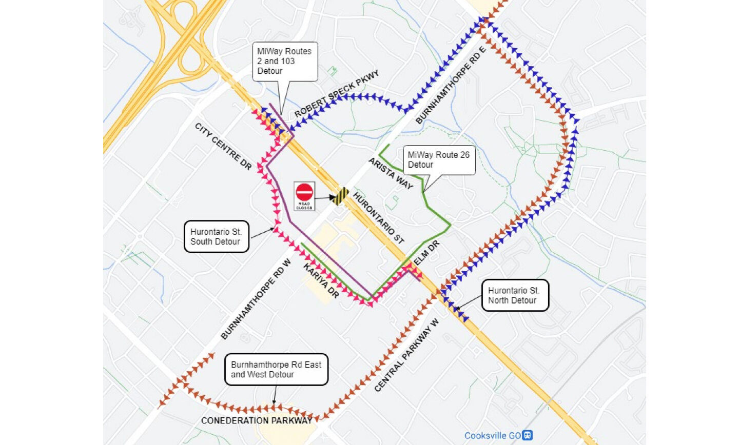 LRT construction to shut down major Mississauga intersection