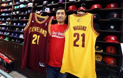 Andrew wiggins outlet cavs jersey