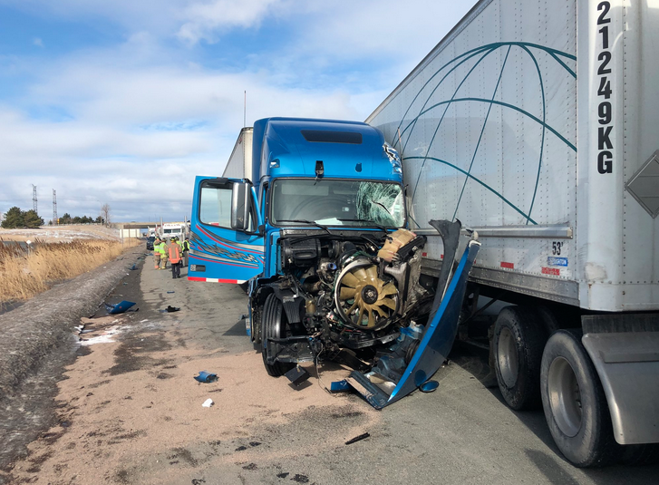 UPDATE: Eastbound 401 impacted at Winston Churchill after serious crash