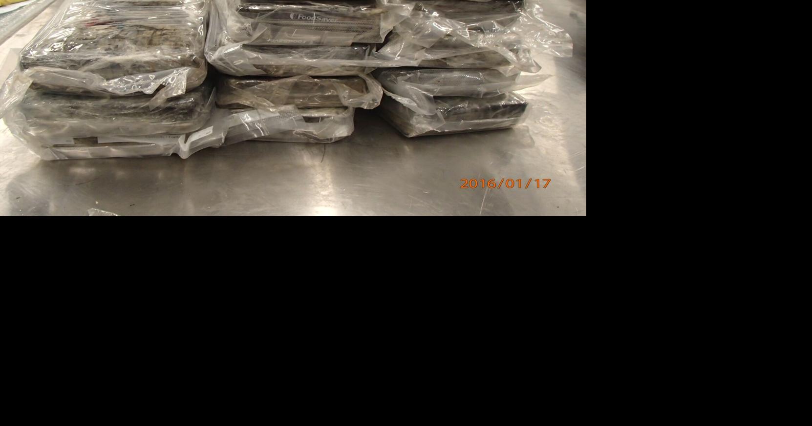 PHOTOS: Customs officers seize 27 kg of cocaine at Pearson in multiple ...