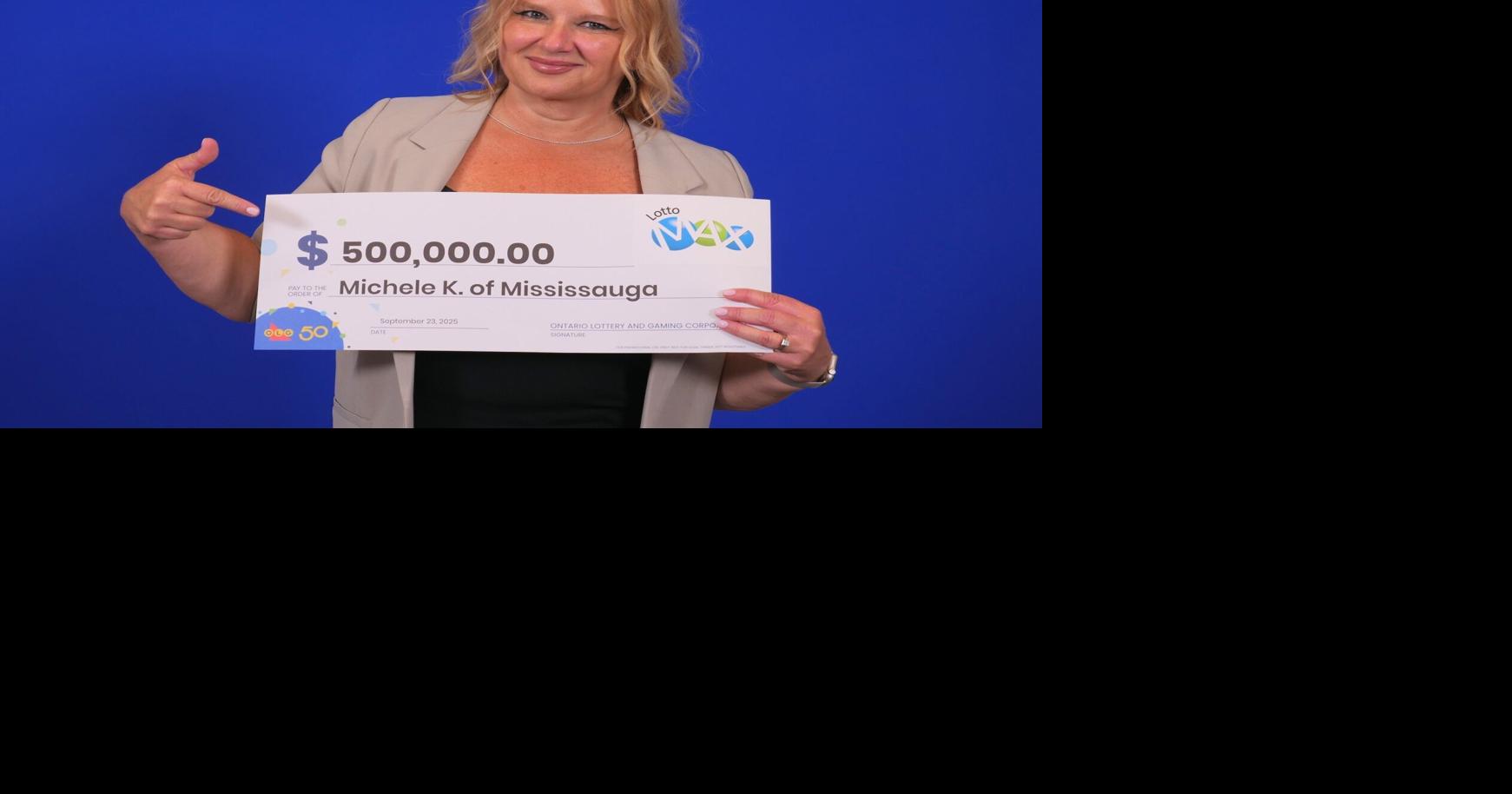 Ontario woman gets rich with half a lottery prize