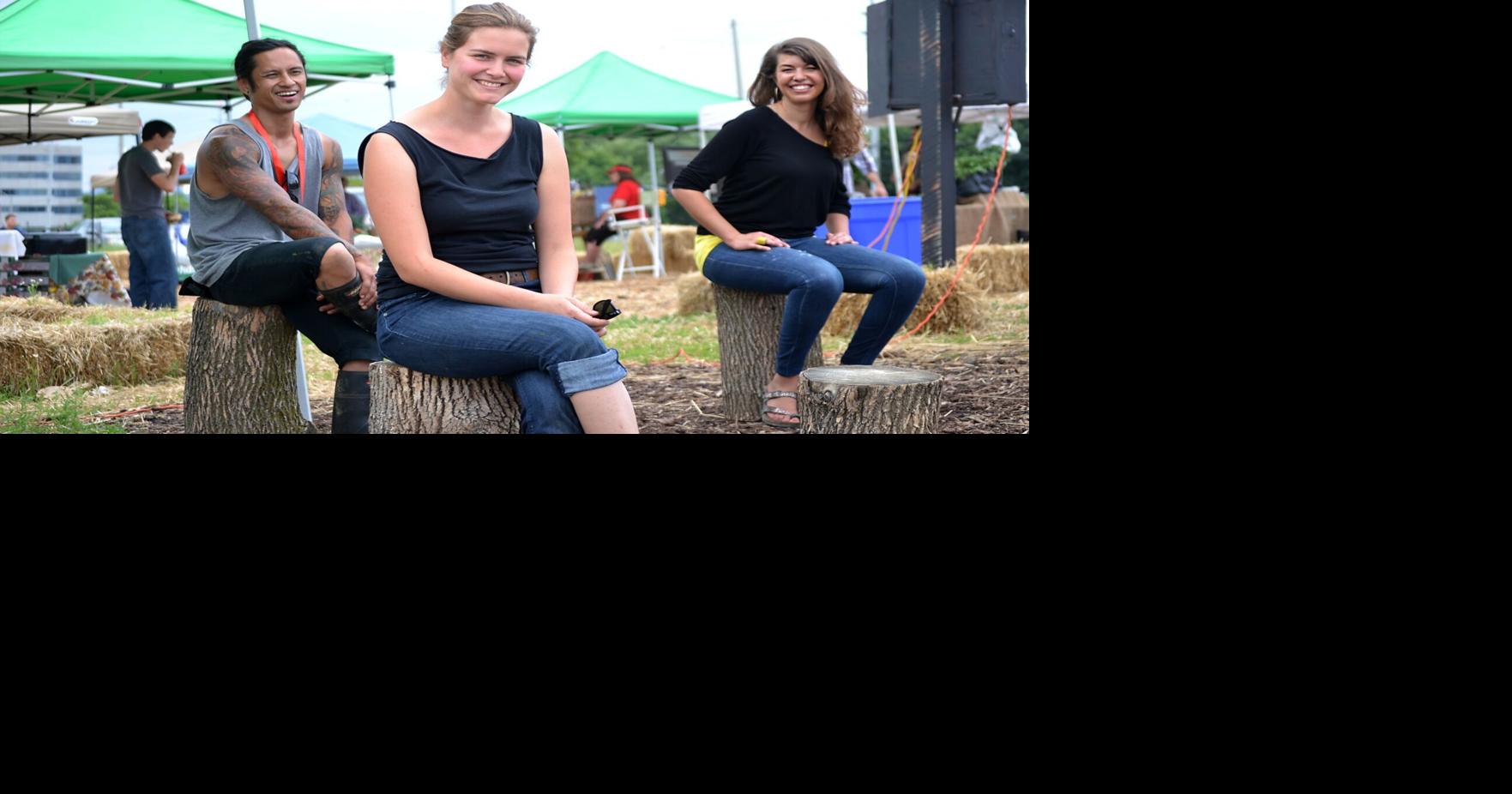 Farmers' market springs up in unlikely spot