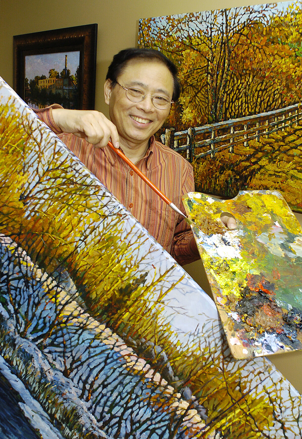 Paintings reflect artist's Mississauga experiences