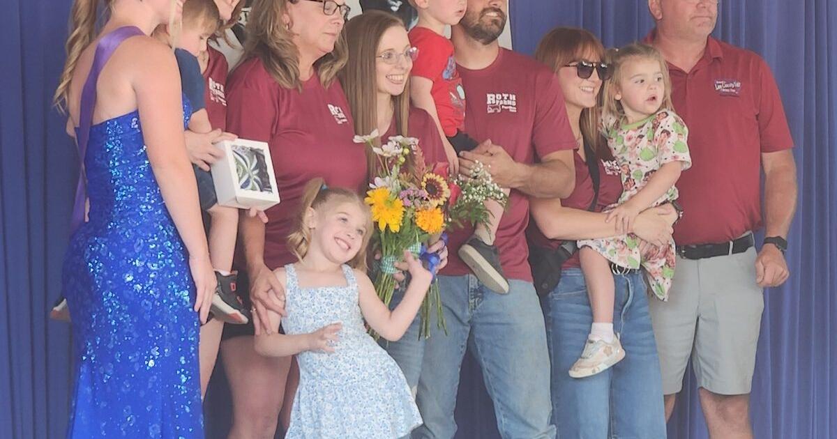 Roth honored at Lee County Fair