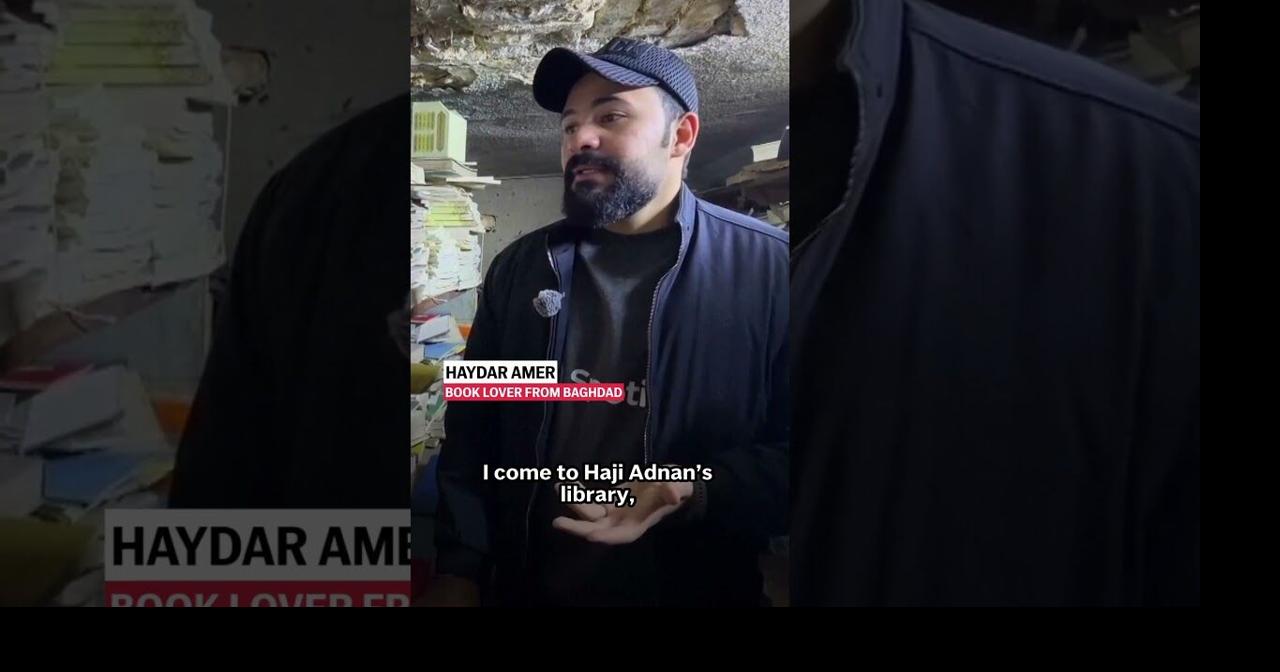 A 'book treasure' in a Baghdad basement draws readers from all around the city