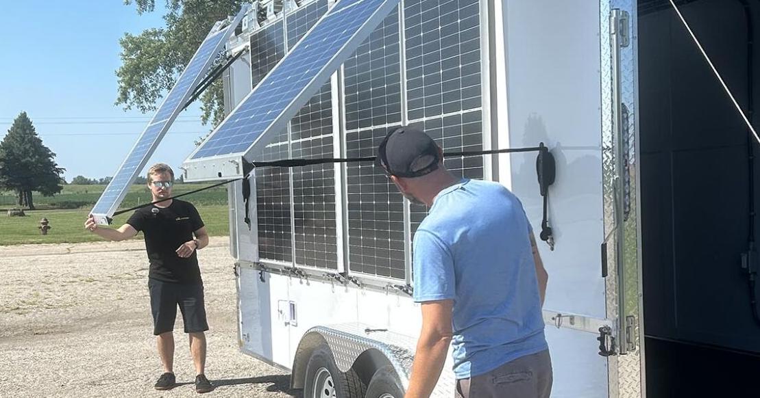 What a MESS! DMC unveils new solar power emergency response trailer