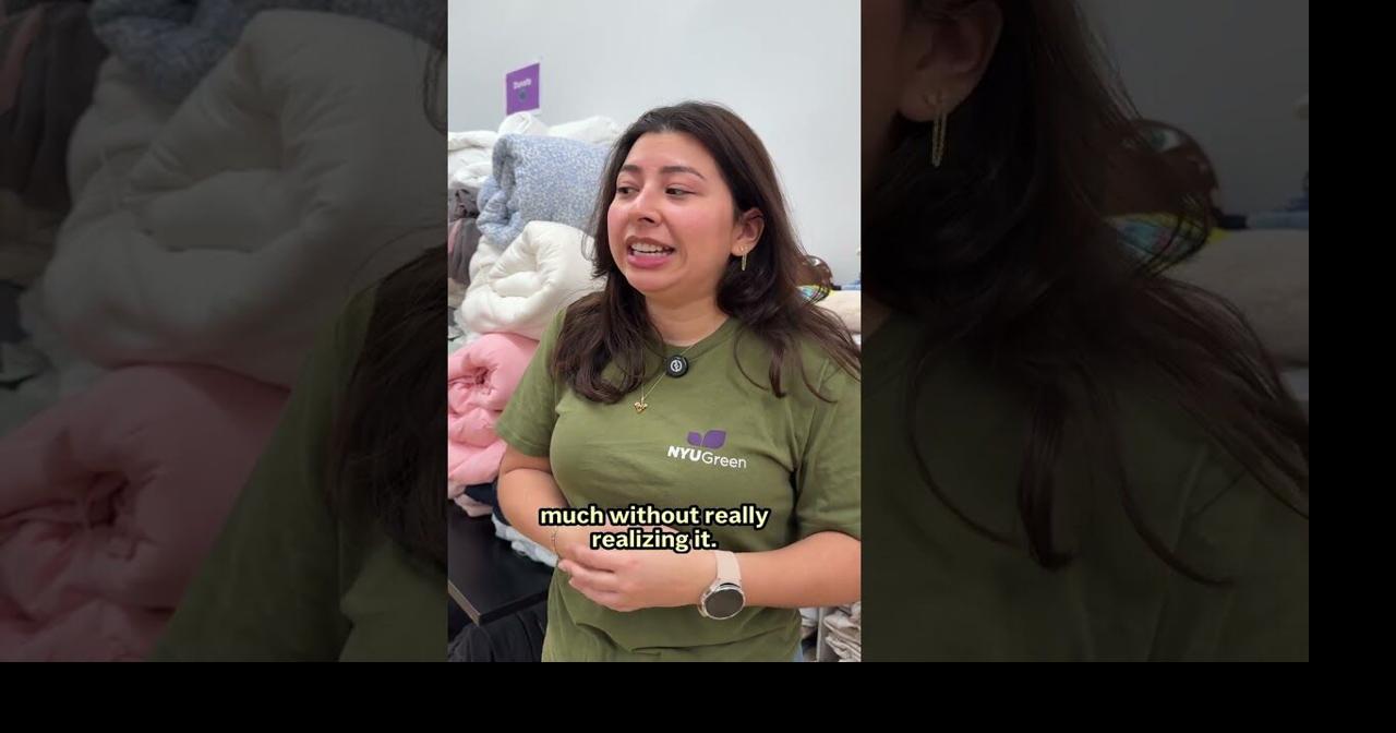 New York University turns spring semester move-in into a free thrift shop for students