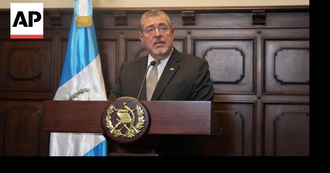 Guatemala's president denies report of US deal on anti-drug trafficking strikes
