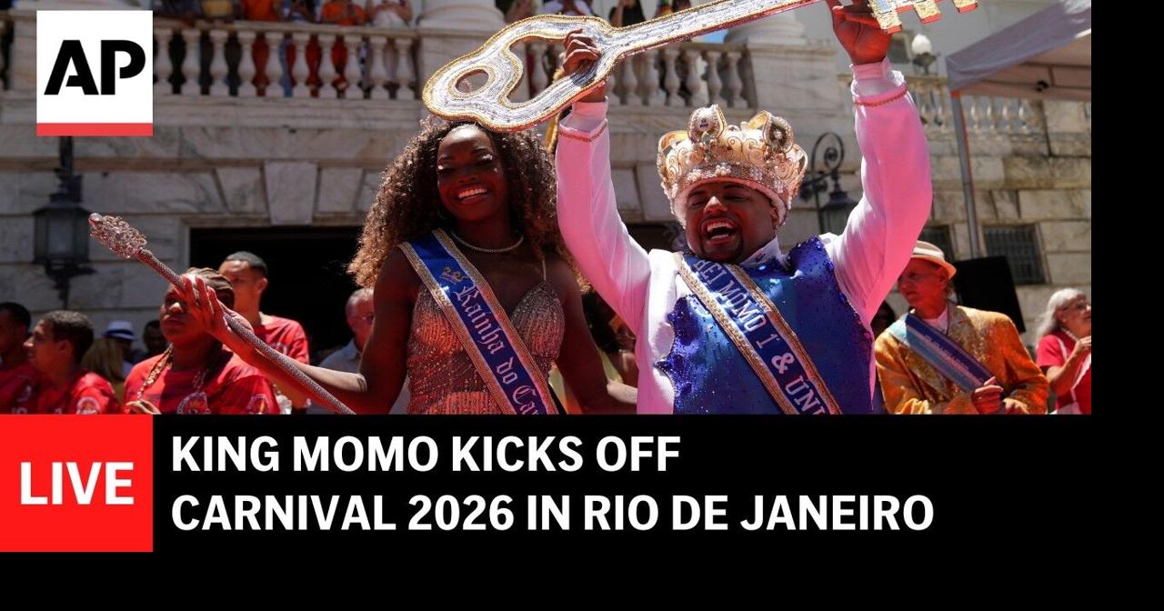 LIVE: King Momo kicks off Carnival 2026 as festivities begin in Rio de Janeiro