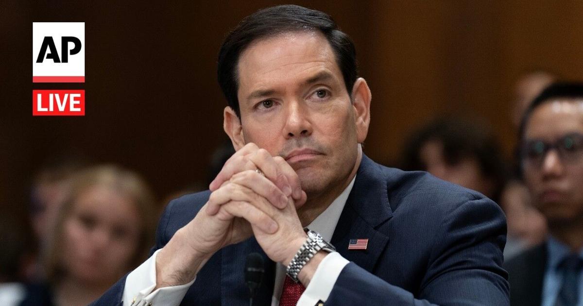 LIVE: Marco Rubio testifies before Senate on State Department’s 2027 ...