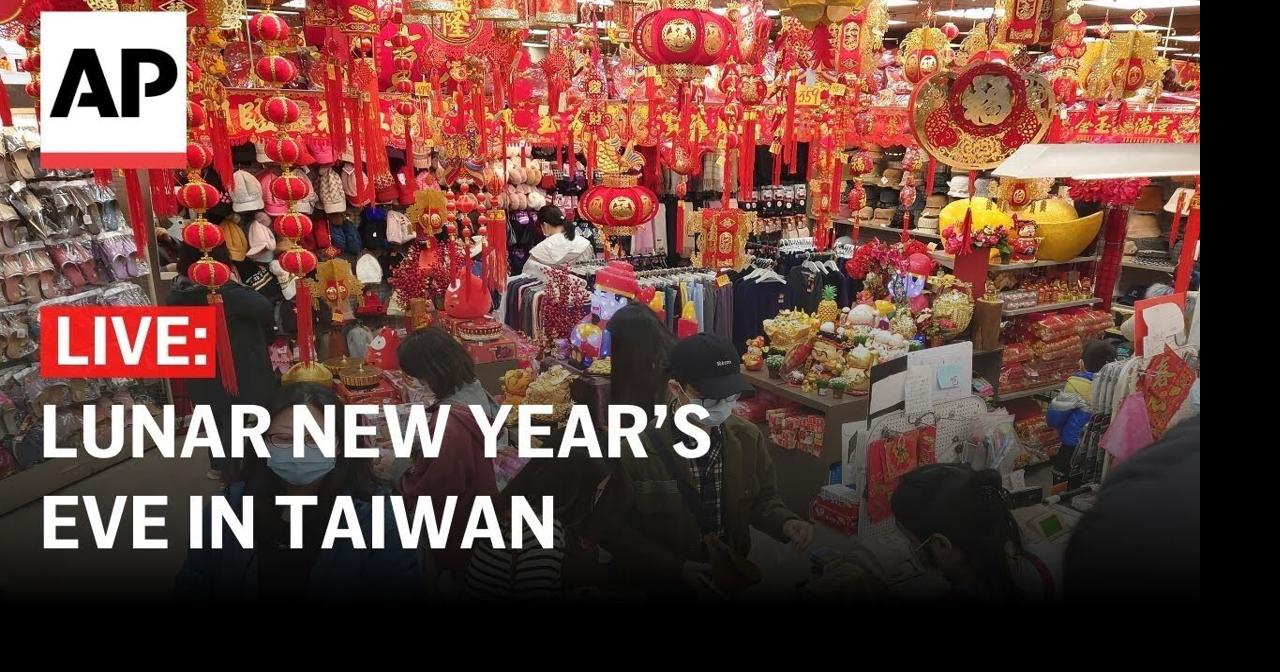chinese new year eve taipei