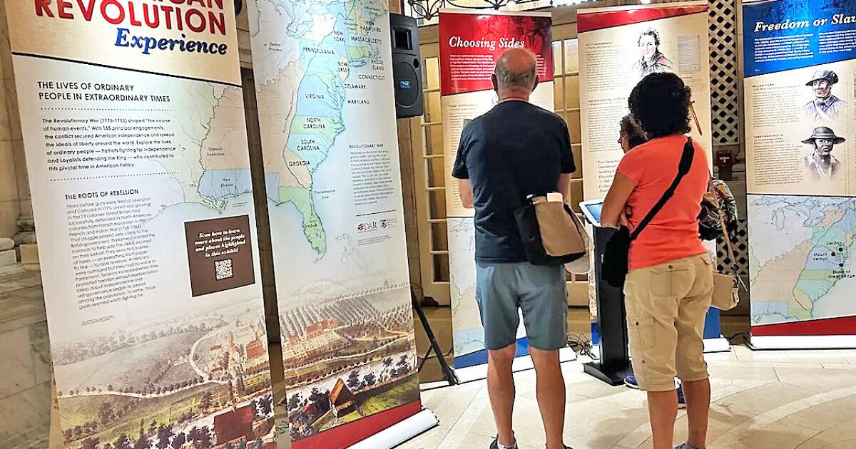 Shadrach Bond Chapter DAR of Hancock County to host The American Revolution Experience Traveling Exhibition at the Hancock County Courthouse July 3-17