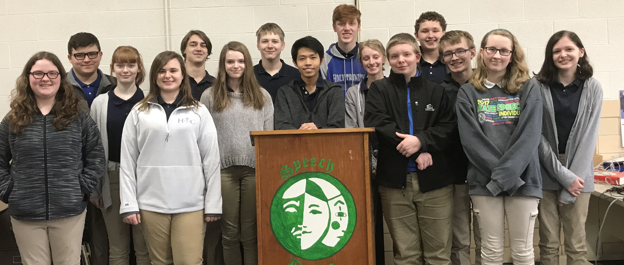 Holy Trinity Catholic Speech Team advances 14 to State Daily