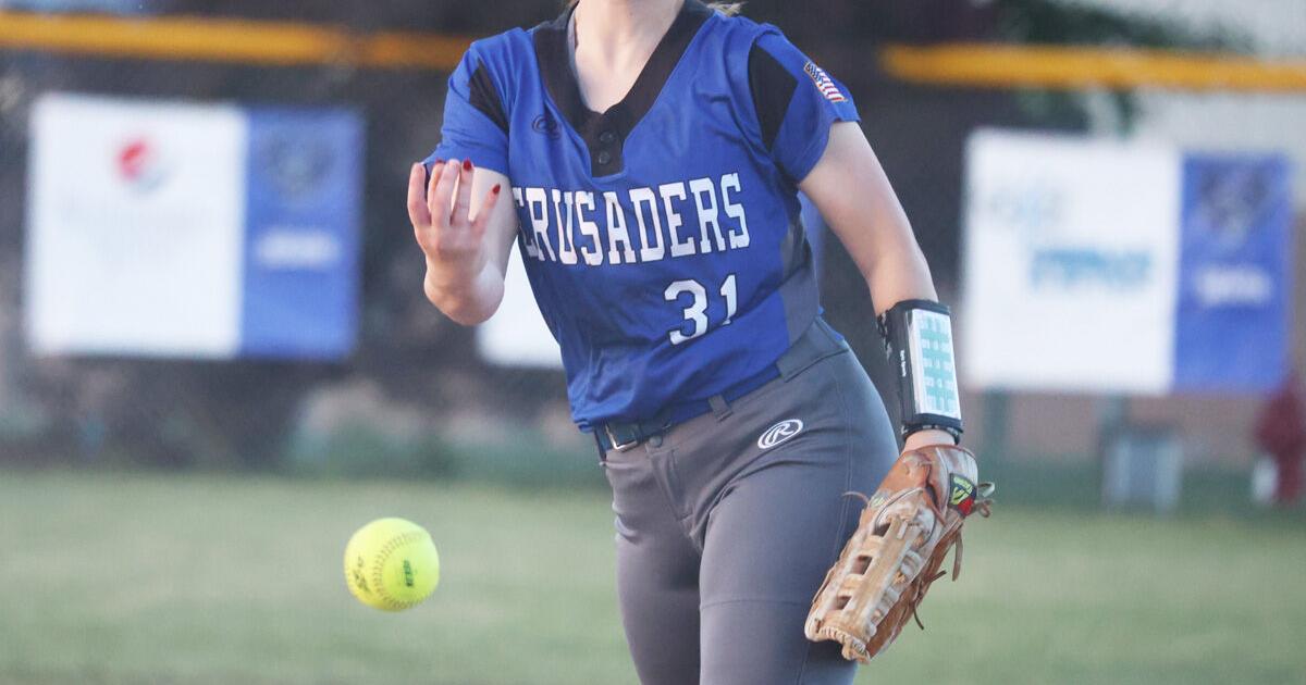Mary Hellige twirls perfect game for Holy Trinity - Vimarsana News