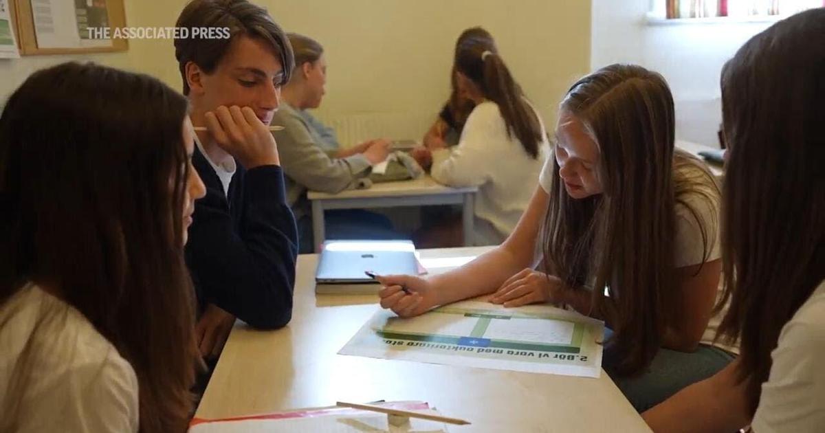 Sweden seeks to answer schoolchildren's questions about NATO and war