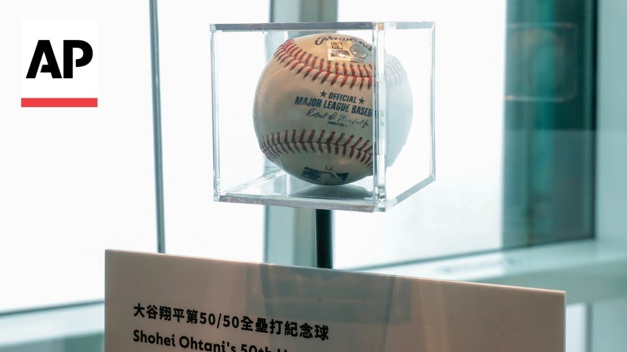 Shohei Ohtani 50/50 ボール 未使用 大谷翔平 50/50達成記念|LAドジャース - FAR-OUT