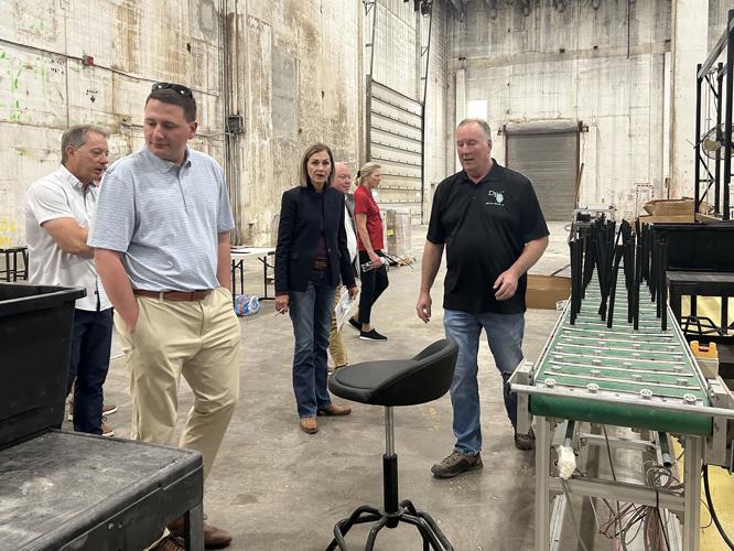 Reynolds visits Deep Root Irrigation in West Burlington Daily